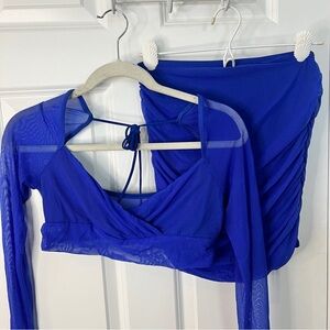Two Piece Set — Royal Blue